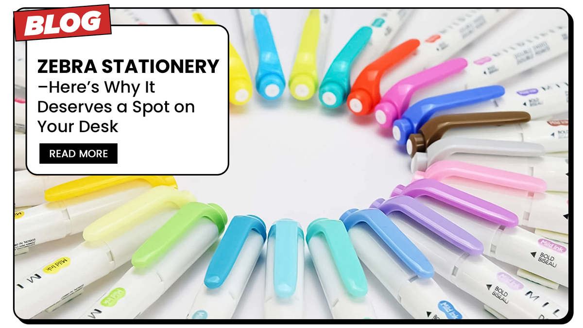 Zebra Stationery Here’s Why It Deserves a Spot on Your Desk SCOOBOO