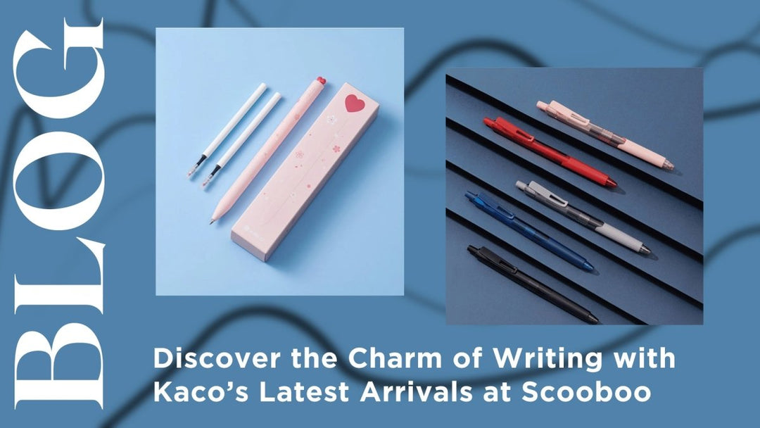 Discover the Charm of Writing with Kaco’s Latest Arrivals at Scooboo - SCOOBOO