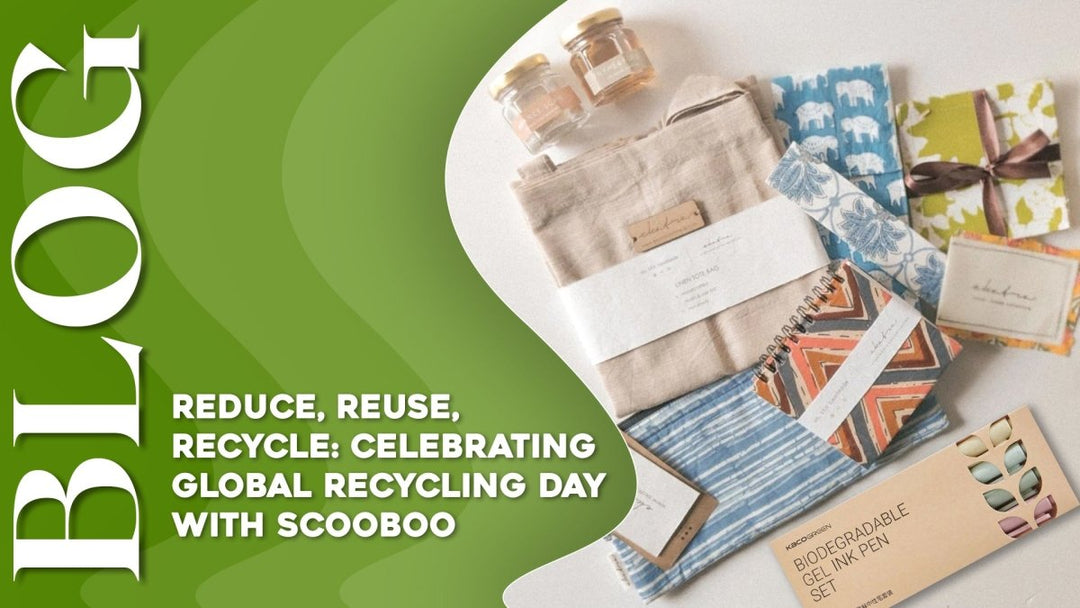 Reduce, Reuse, Recycle: Celebrating Global Recycling Day with Scooboo - SCOOBOO