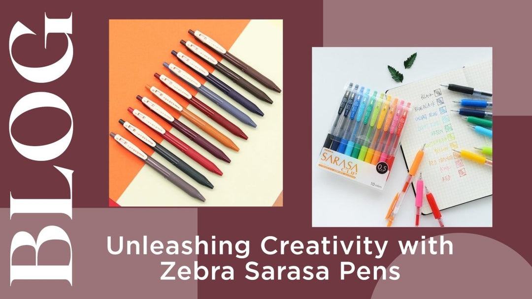 Unleashing Creativity with Zebra Sarasa Pens - SCOOBOO
