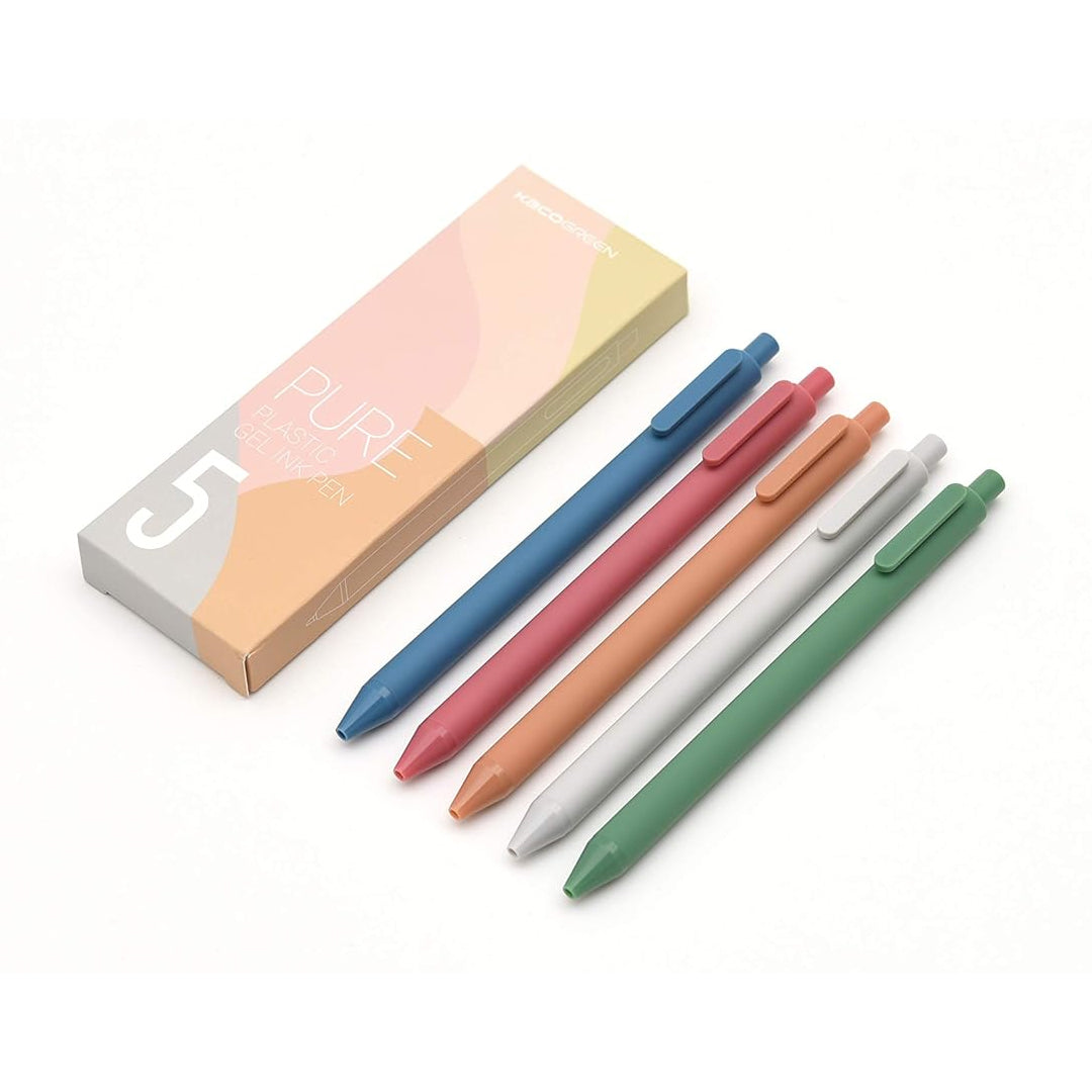 Kaco Pure Macaron 0.5mm Gel Pen Set