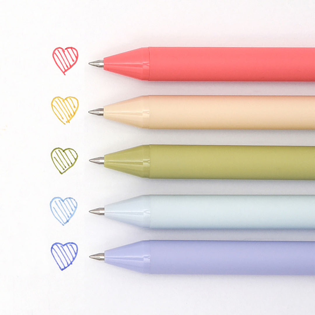 Kaco Pure Macaron 0.5mm Gel Pen Set