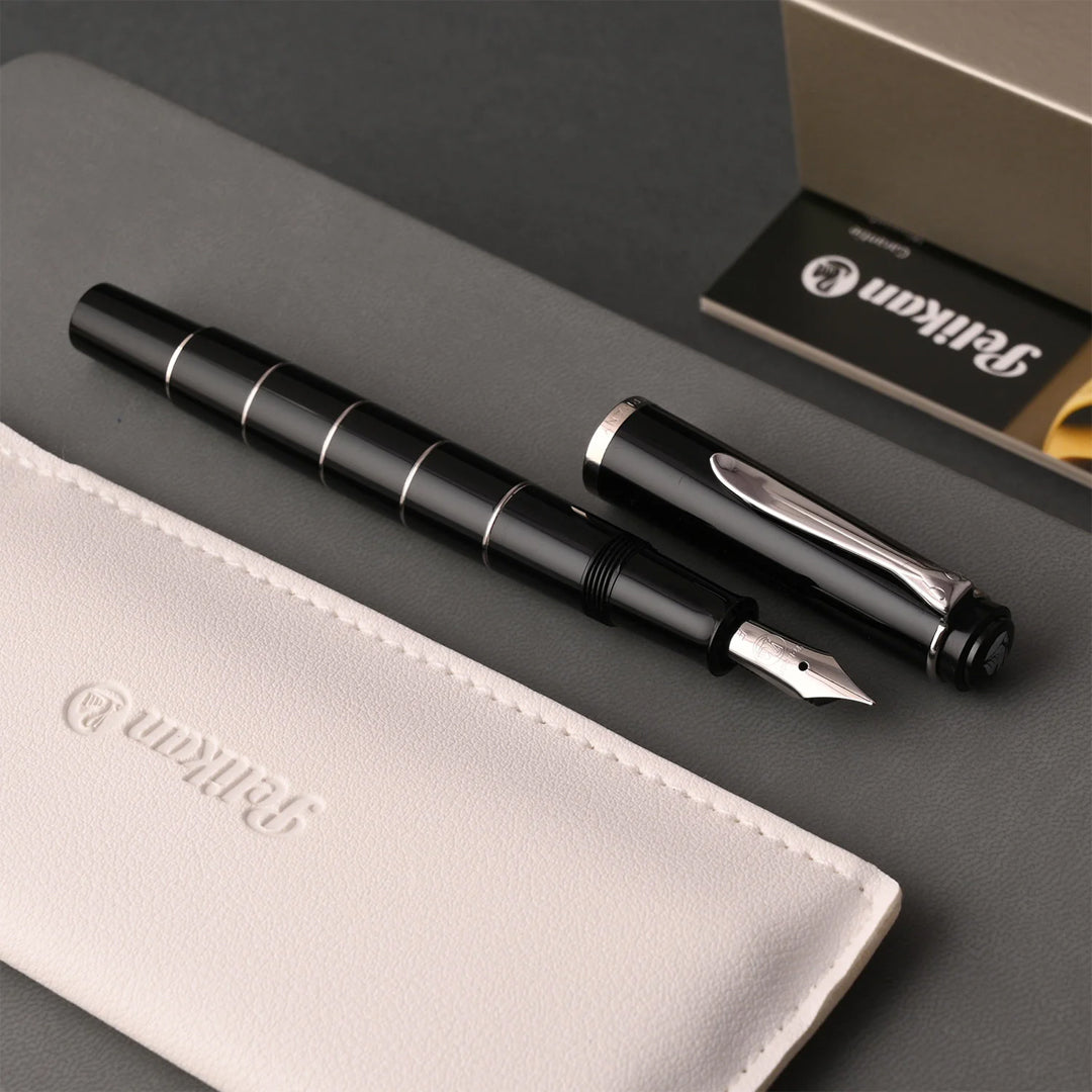 Pelikan Classic Black Rings Fountain Pen