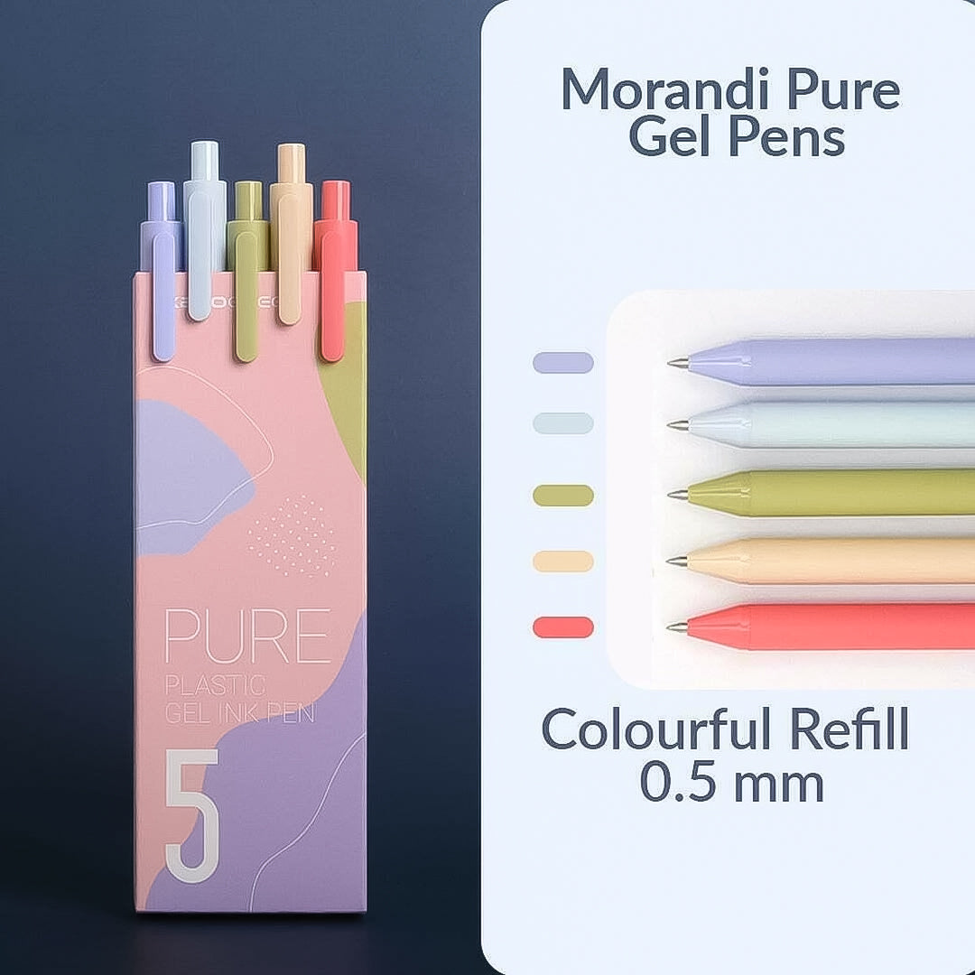 Kaco Pure Macaron 0.5mm Gel Pen Set