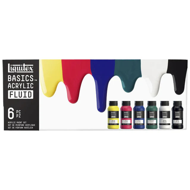 Liquitex Basics Fluid Acrylic Set