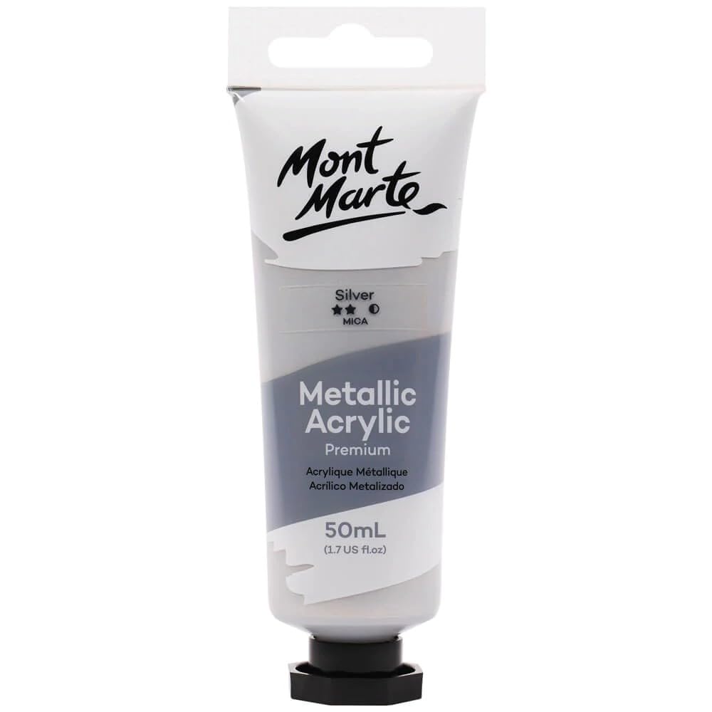 Mont Marte Metallic Acrylic Paint- 50ml