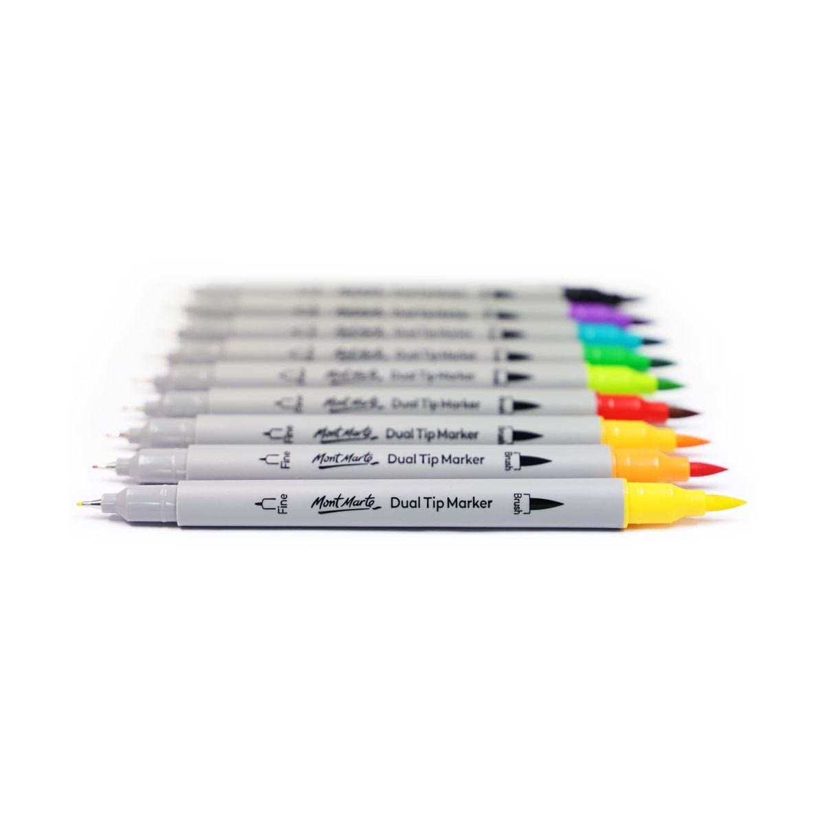 Mont Marte Dual Tip Brush/Fineliners Signature - 48pc