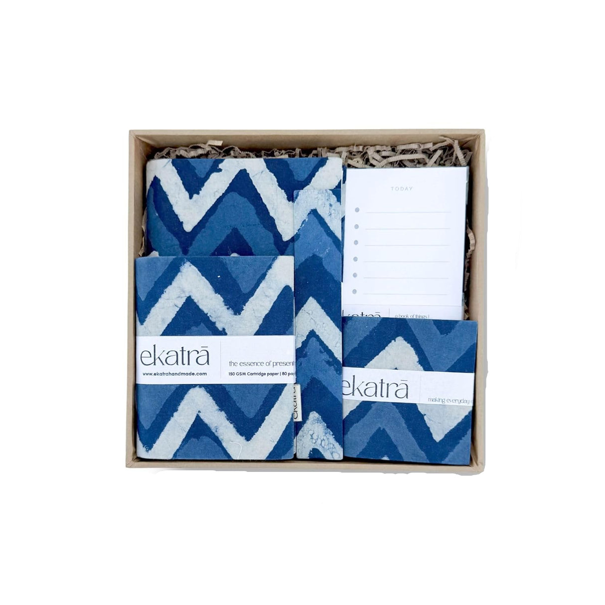 Ekatra Stationery Loaded Gift hamper personalized by Ekatra Loaded Gift Box