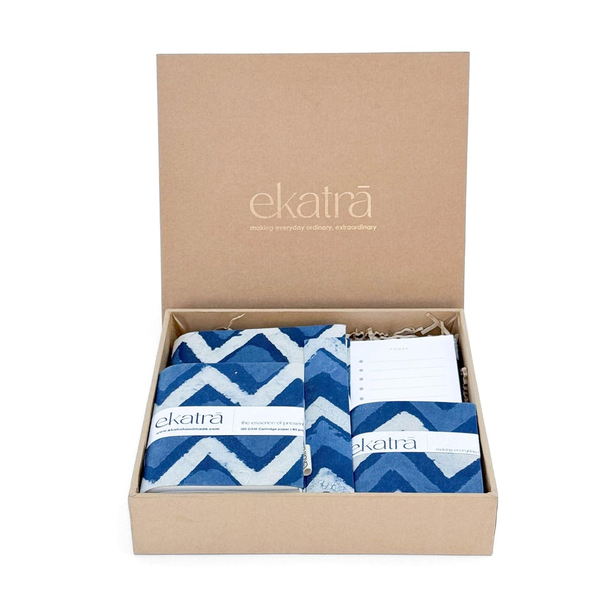 Ekatra Stationery Loaded Gift hamper personalized by Ekatra Loaded Gift Box