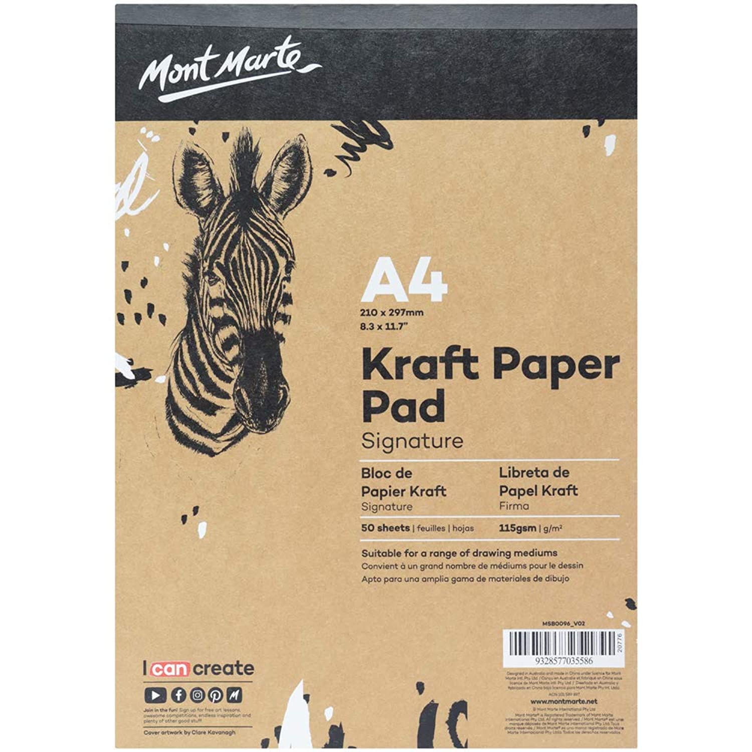 Mont Marte Kraft Paper Pad