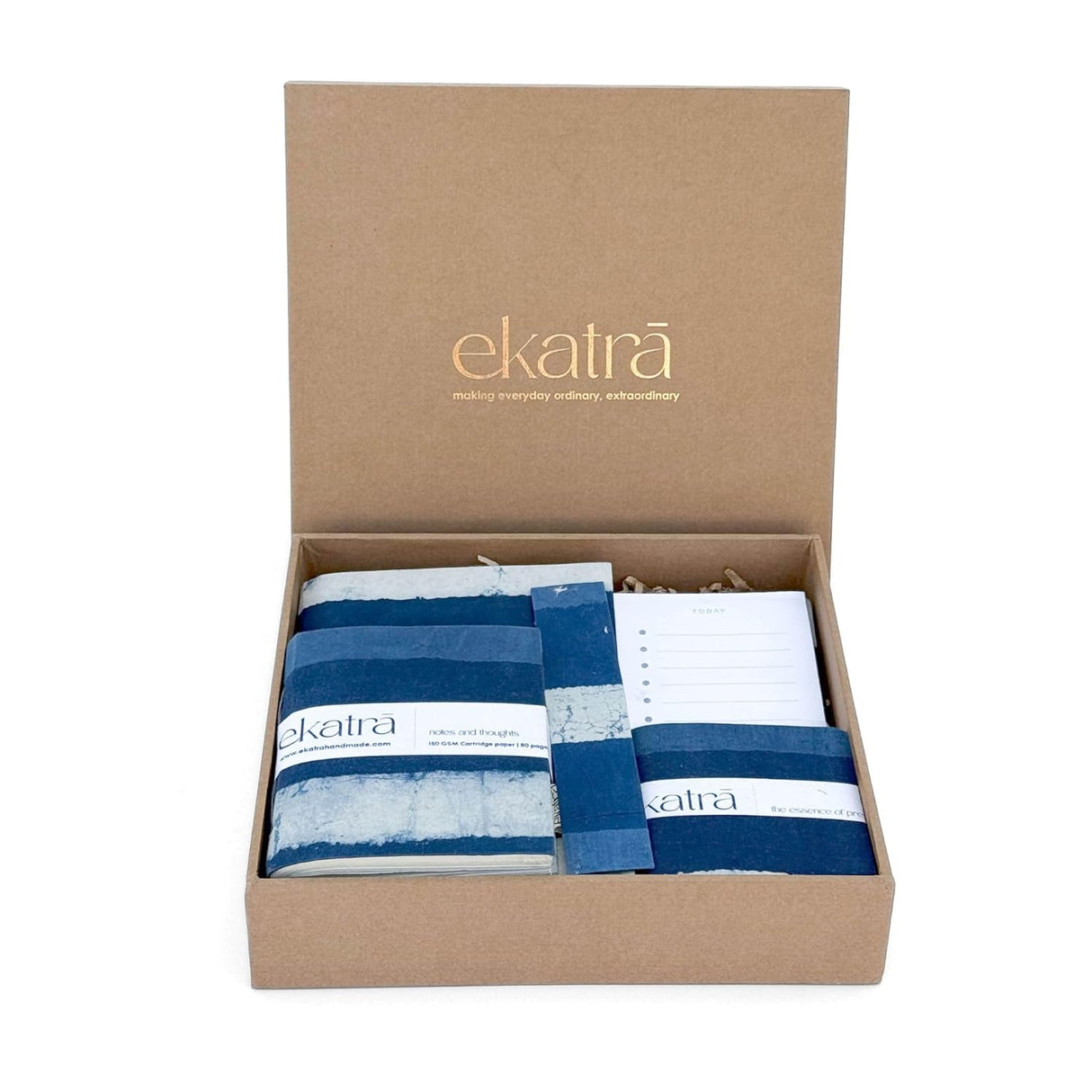Ekatra Stationery Loaded Gift hamper personalized by Ekatra Loaded Gift Box
