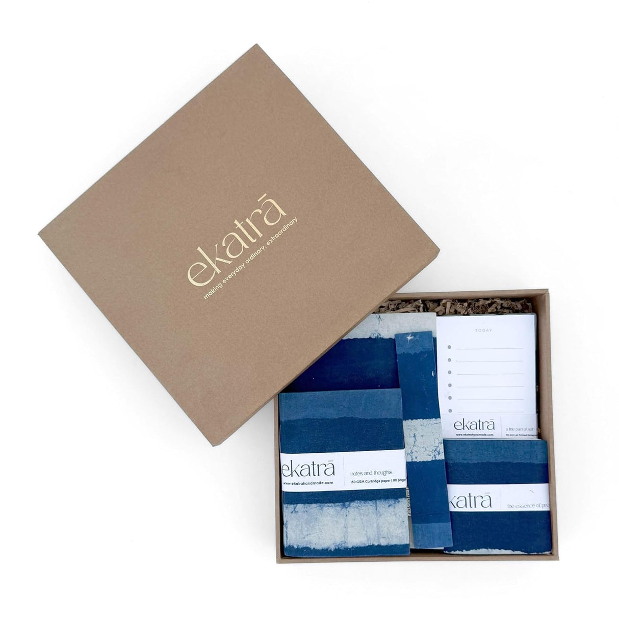 Ekatra Stationery Loaded Gift hamper personalized by Ekatra Loaded Gift Box