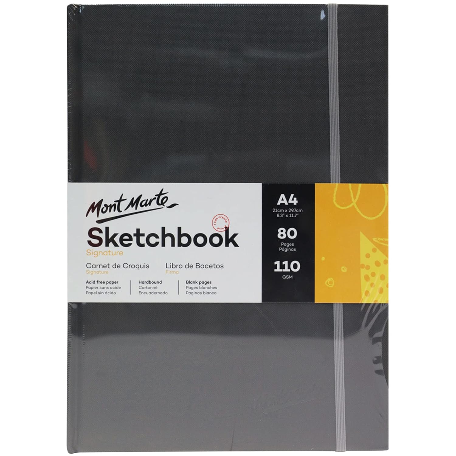 Mont Marte Hardbound Sketch Book Signature