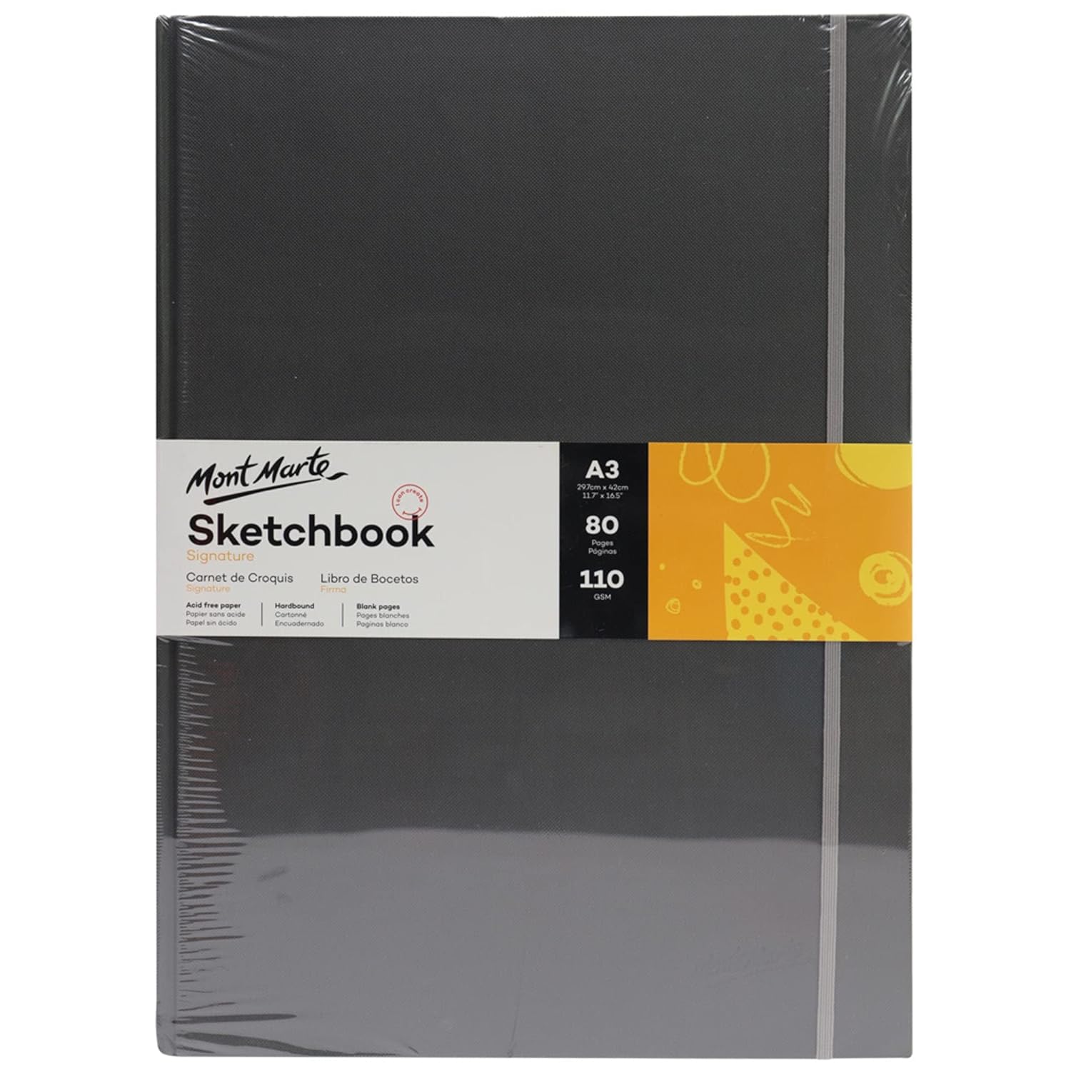 Mont Marte Hardbound Sketch Book Signature