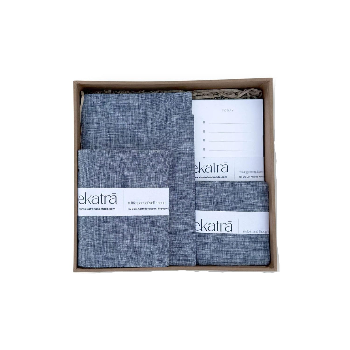 Ekatra Stationery Loaded Gift hamper personalized by Ekatra Loaded Gift Box