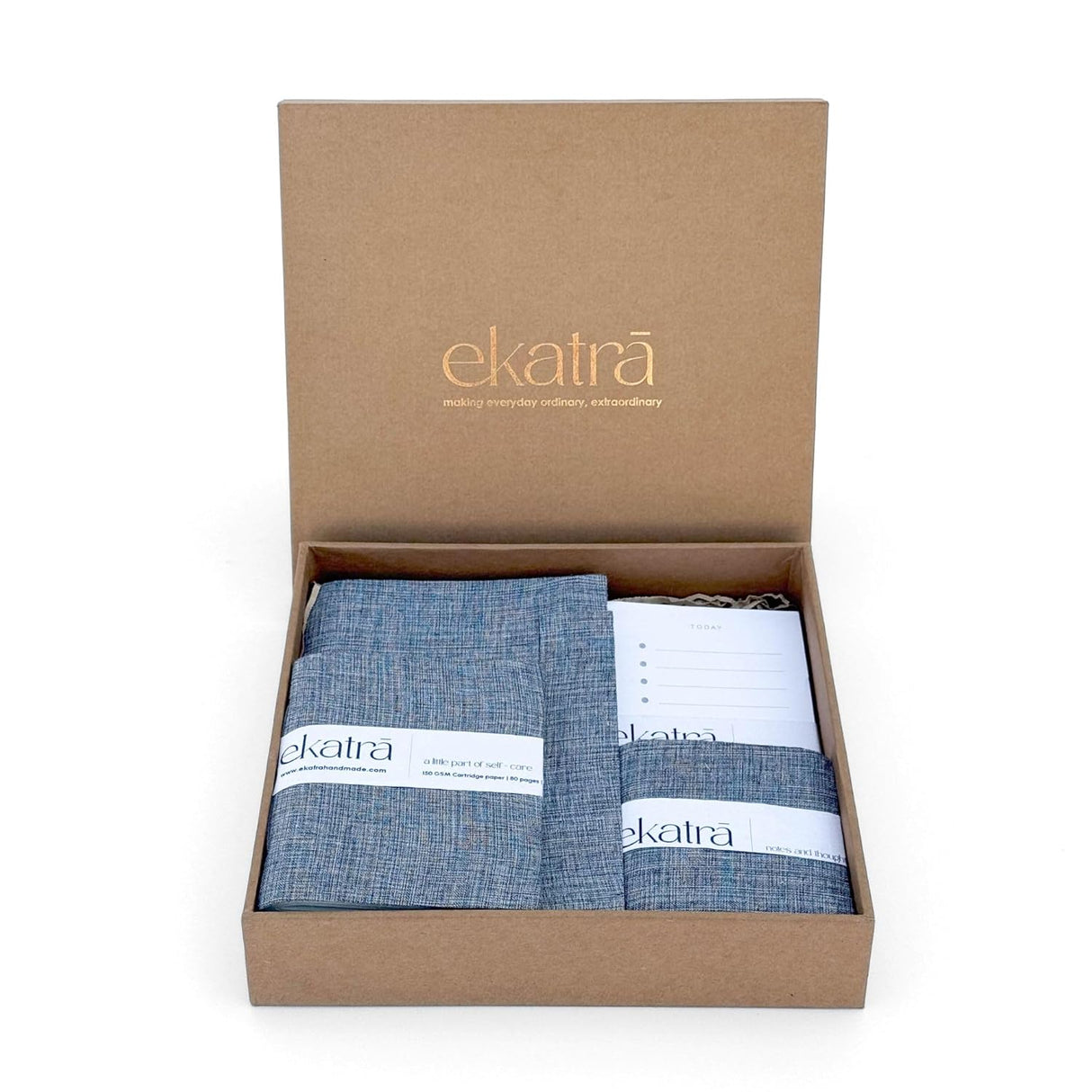 Ekatra Stationery Loaded Gift hamper personalized by Ekatra Loaded Gift Box