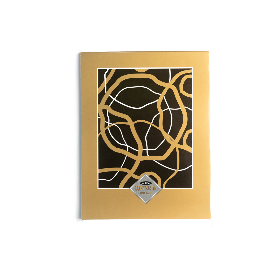 Anika Copywrite Gold Notepad