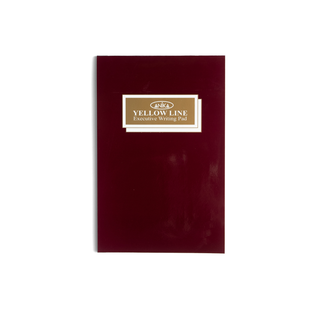 Anika Yellow Line Executive Notepad