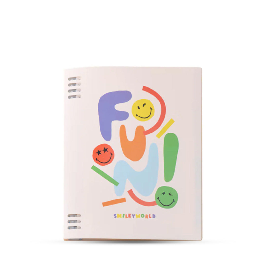 Kaco x Smiley World B5 Loose-leaf Ruled Notebook