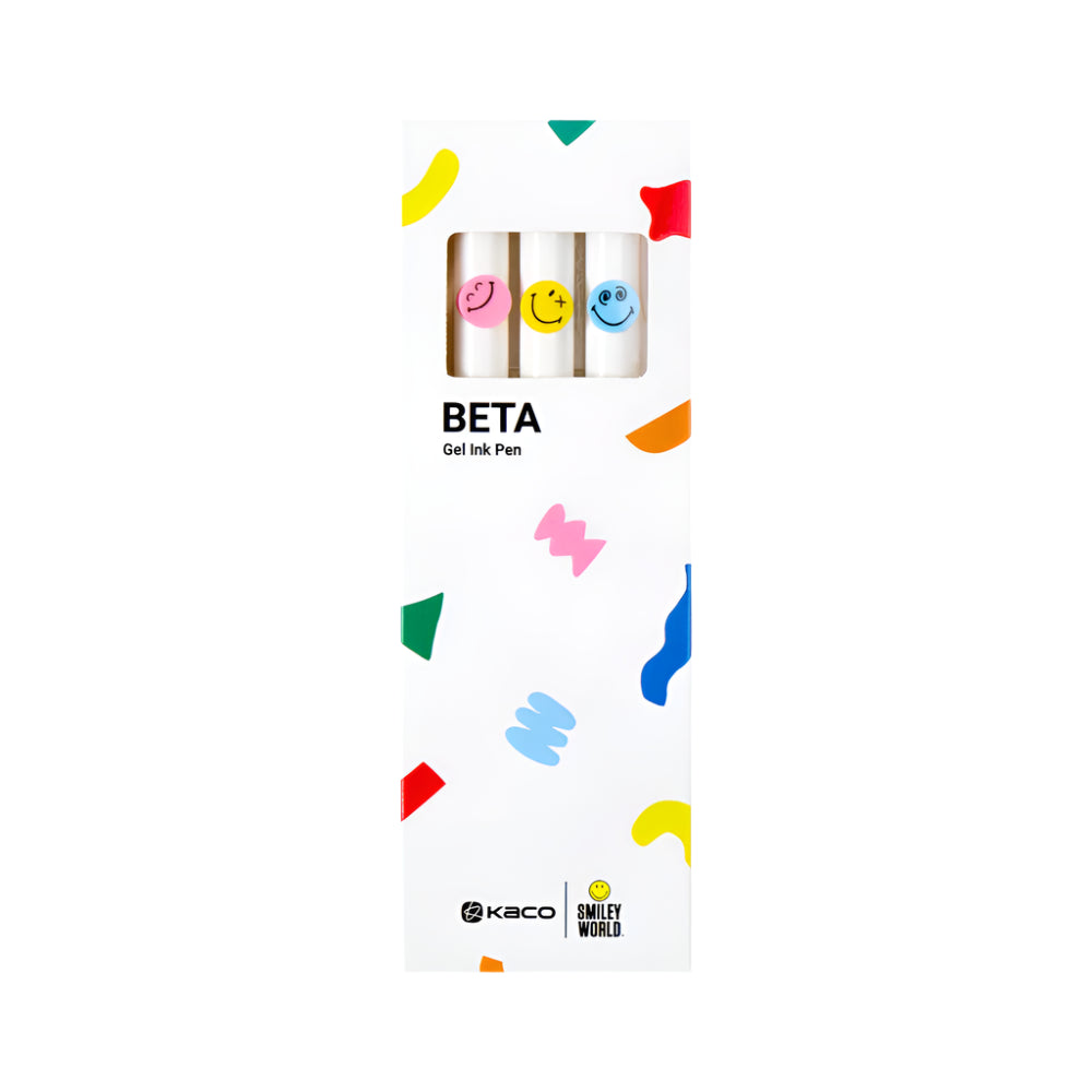 Beta SmileyWorld Gel Pen Set- Pack Of 3