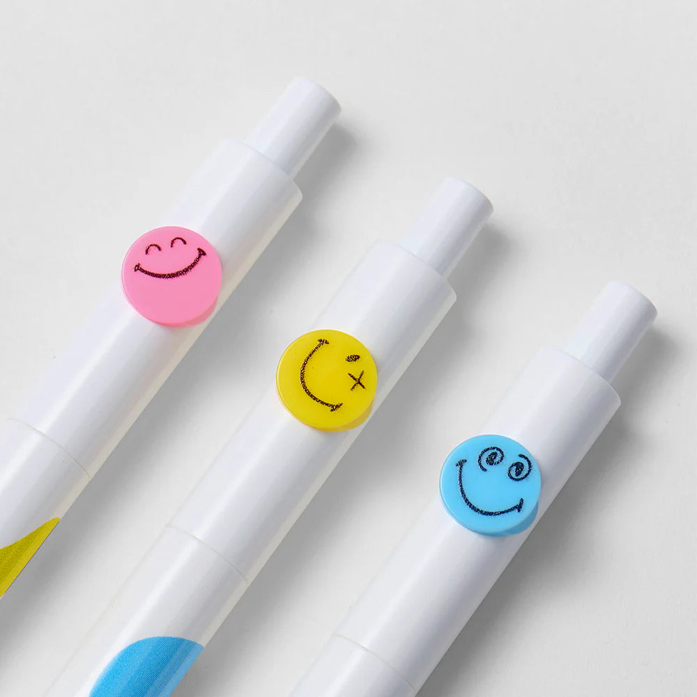 Beta SmileyWorld Gel Pen Set- Pack Of 3