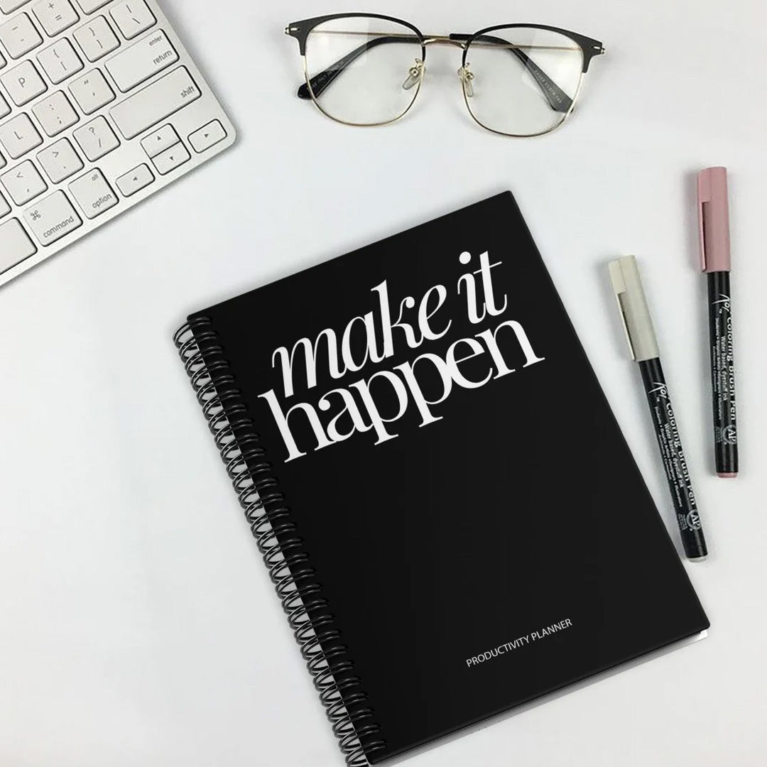 Simply Scribble Productivity Undated Daily Planner Inspired by Kaizen
