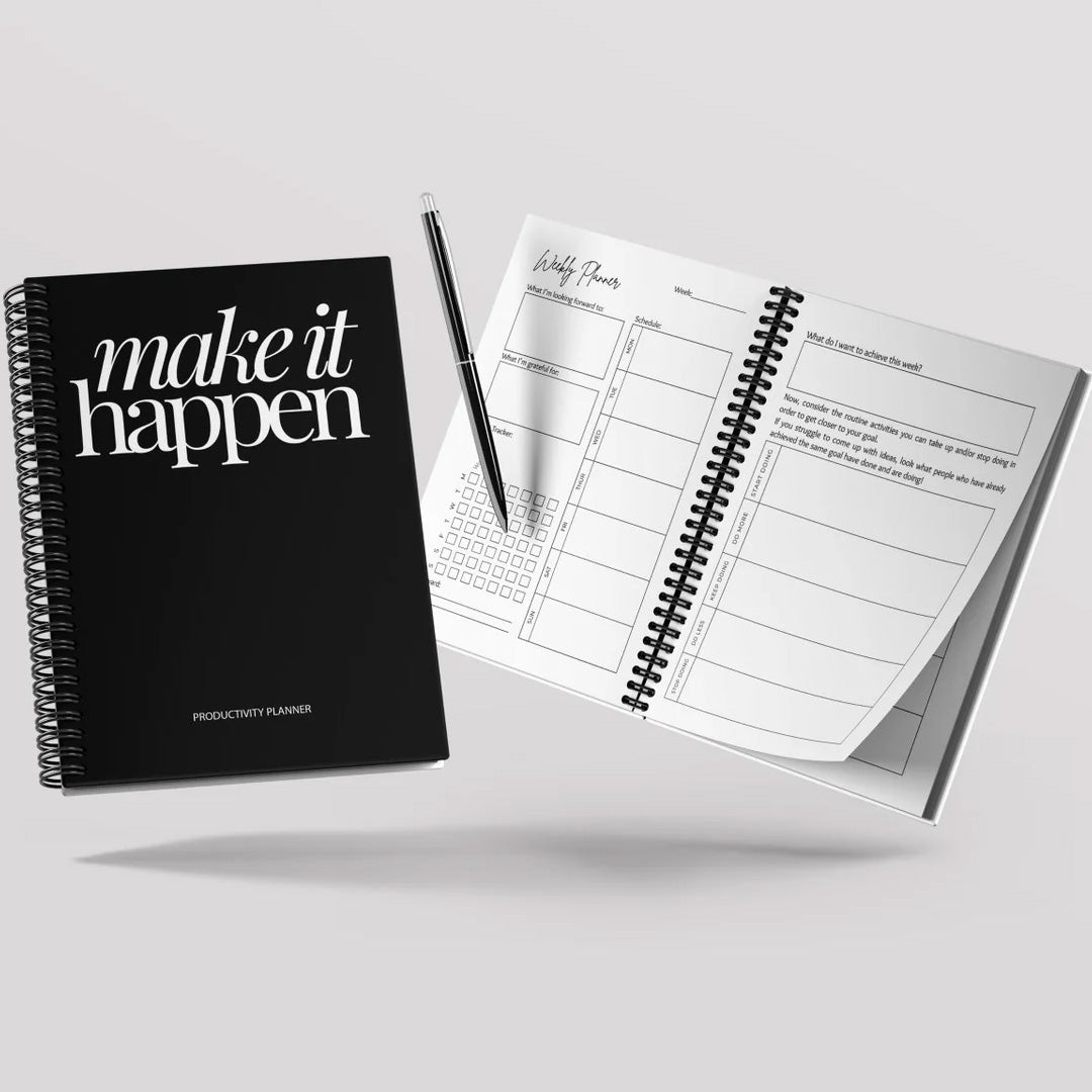 Simply Scribble Productivity Undated Daily Planner Inspired by Kaizen