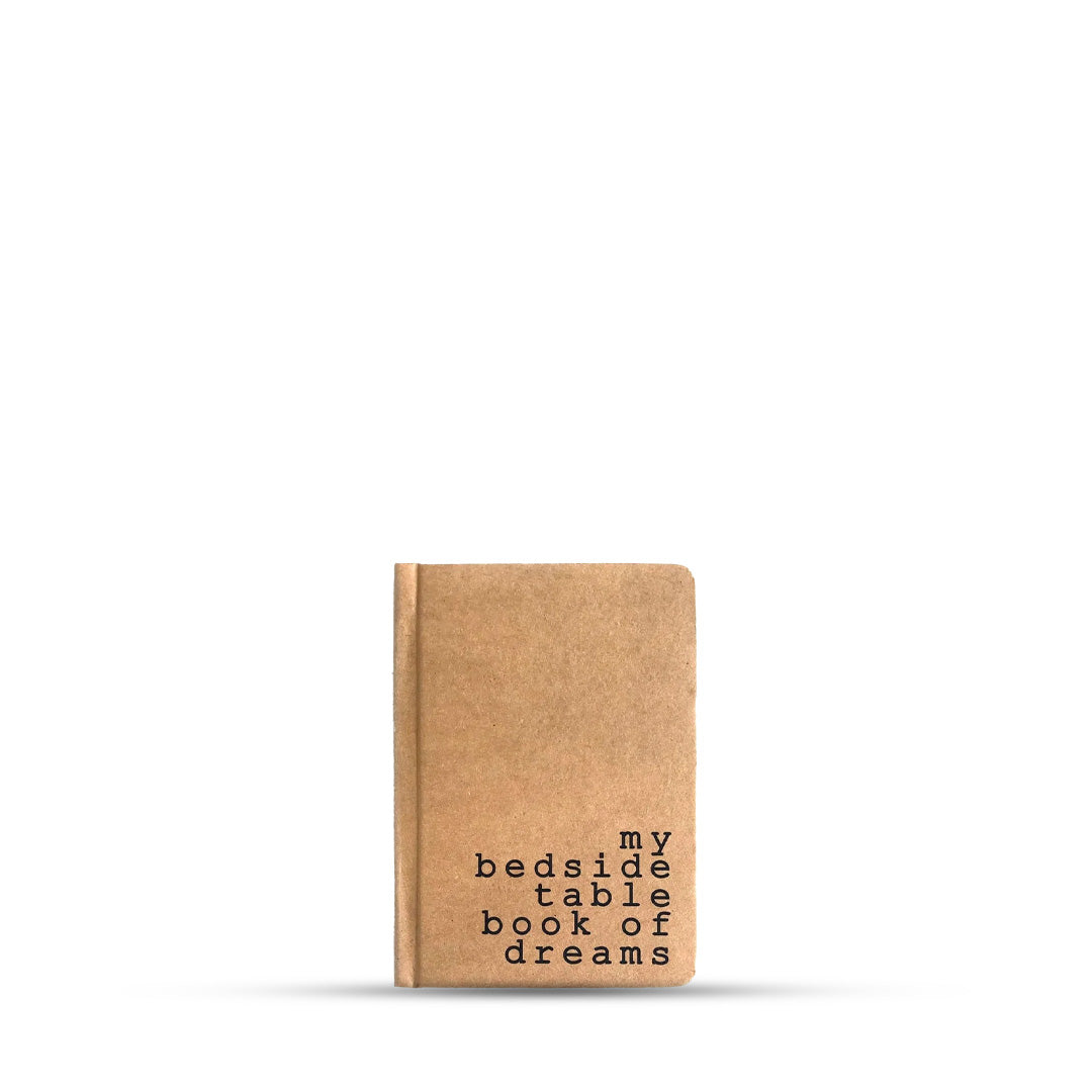 Mooch My Bedside Book A6 Plain Notebook