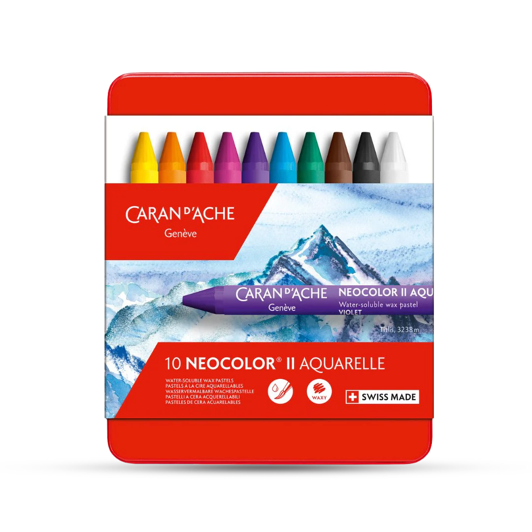 Caran d'ache Neocolor II Water Soluble Pastels - SCOOBOO - Caran d