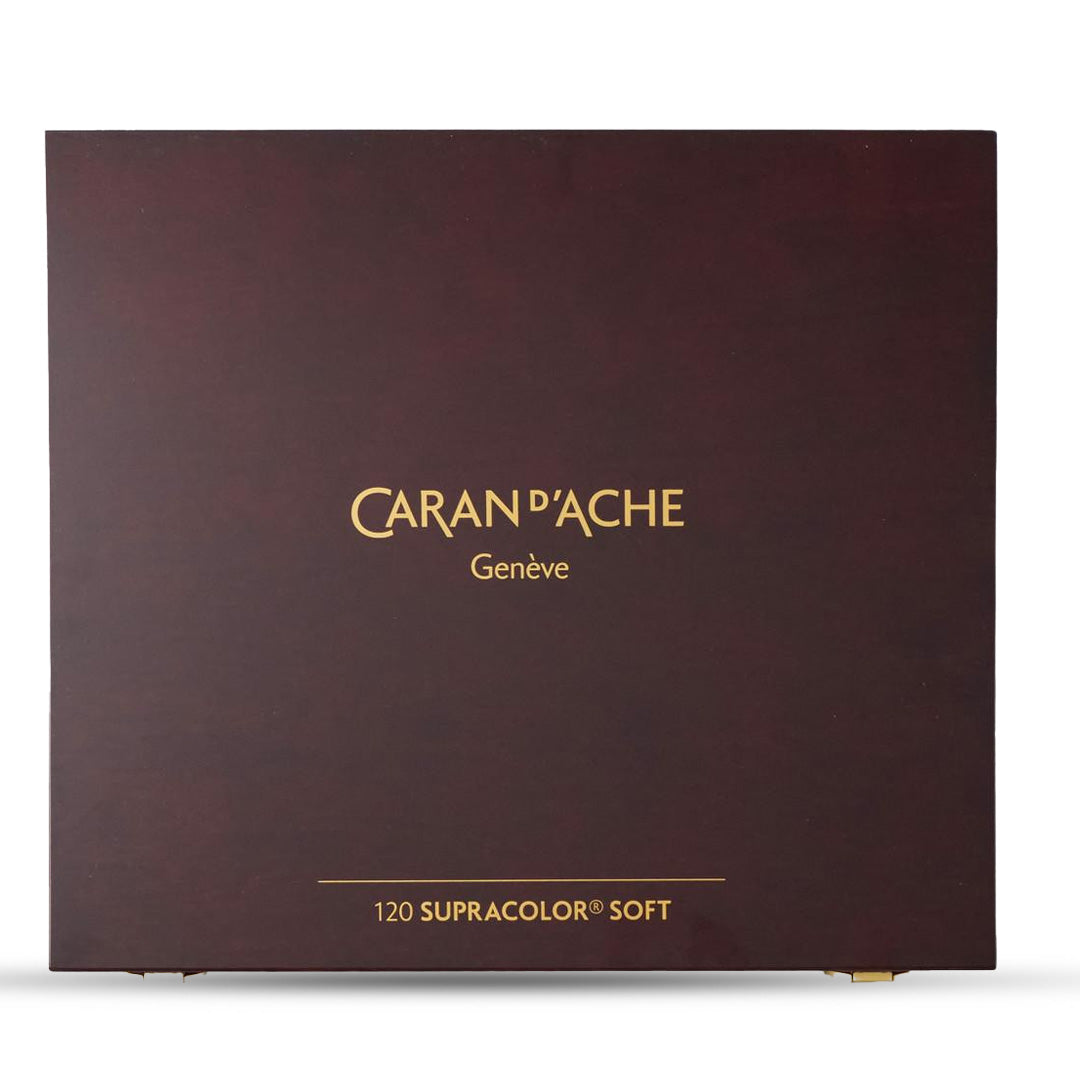 Caran d'ache Supracolor Wooden Box 120 Pencils shades - SCOOBOO