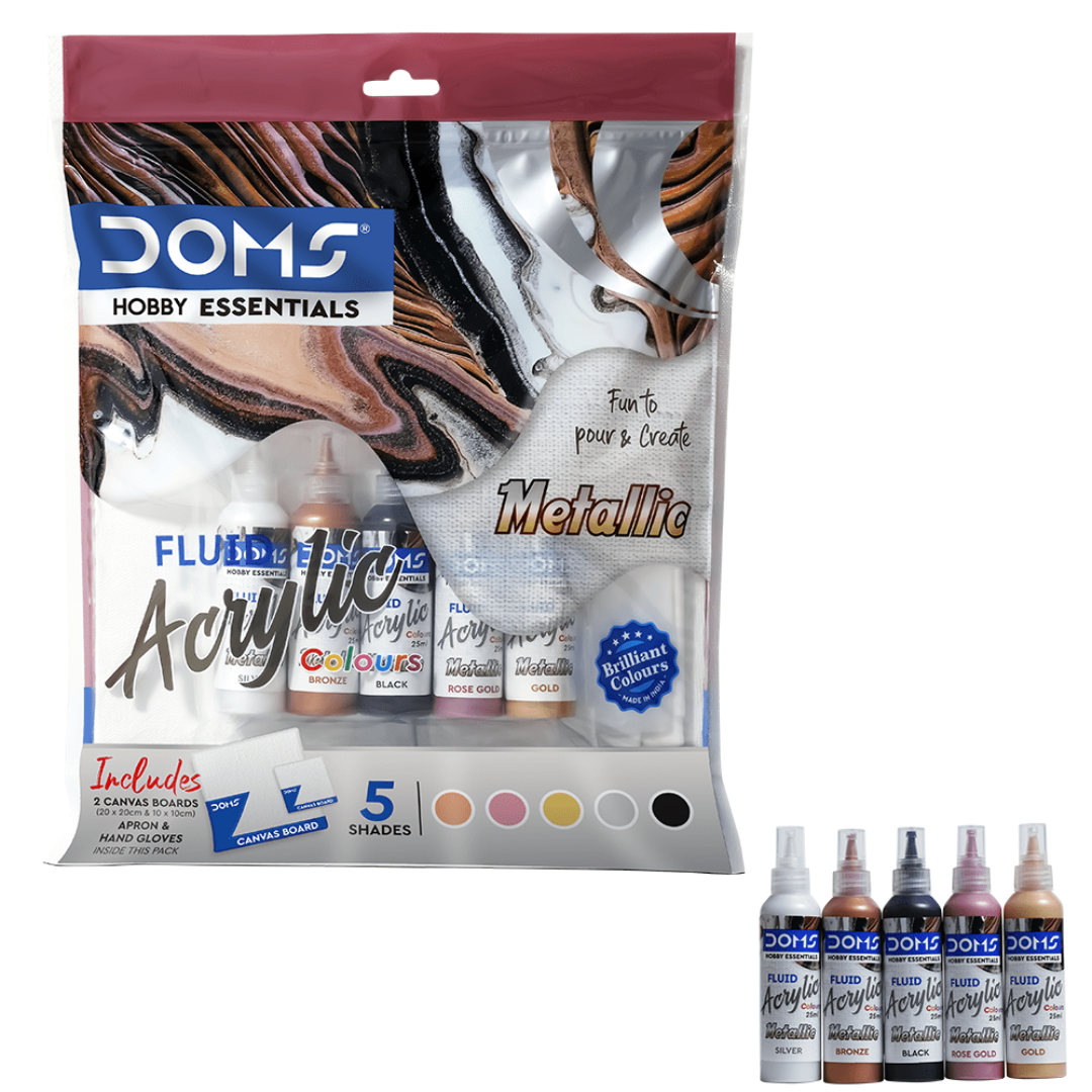 Doms Fluid Acrylic Colours