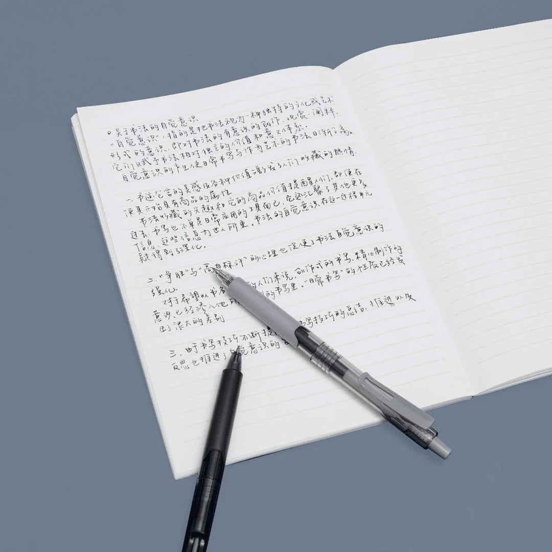 Kaco K9 Transparent Black 0.5mm Gel Pen