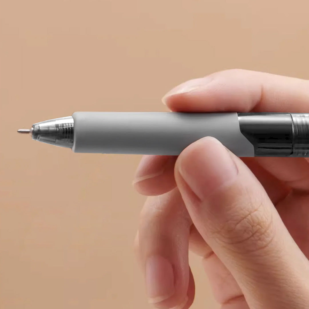 Kaco K9 Transparent Black 0.5mm Gel Pen