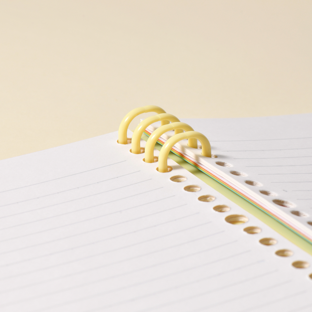 Kaco x Smiley World B5 Loose-leaf Ruled Notebook