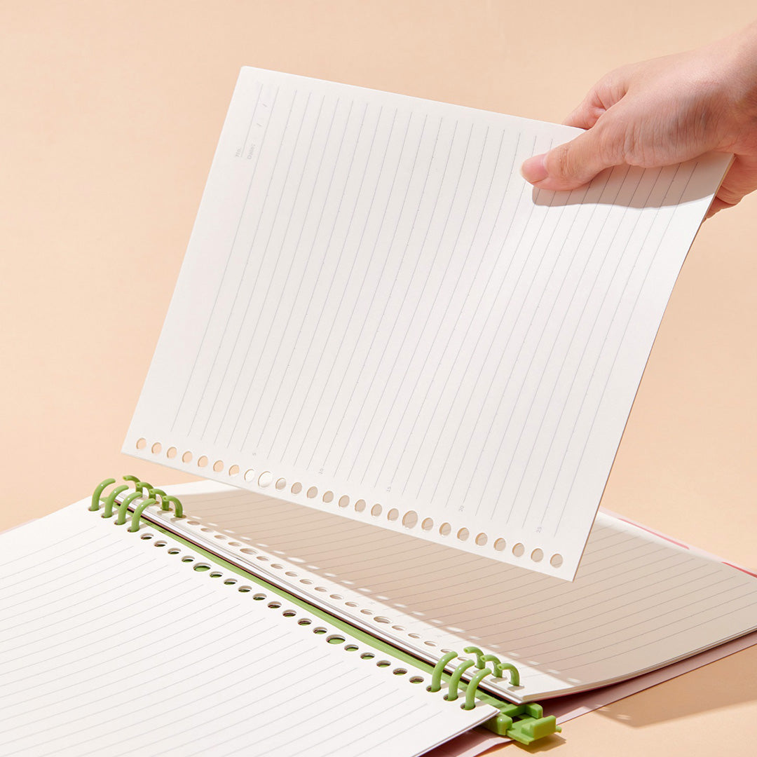 Kaco Seasons B5 Loose-leaf Ruled Notebook