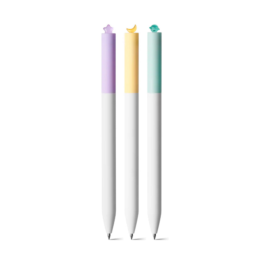 Kaco First Roller Stars Gel Pen- Set of 3 Pens