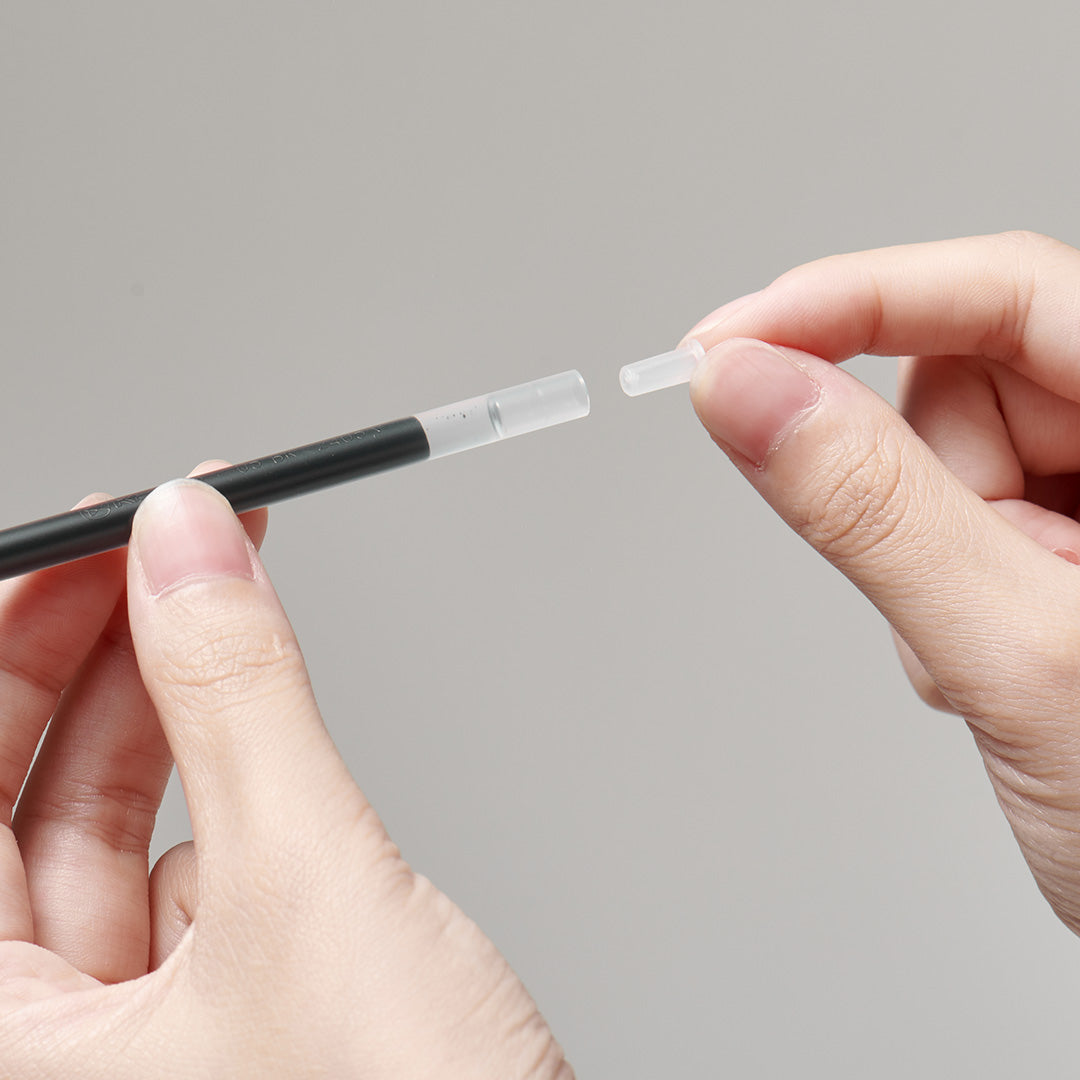 Kaco K7 Black Ink Refills 0.5mm(ST Tip)- Pack of 10