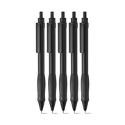 Kaco Keybo Black Gel Ink Pen- 5pcs