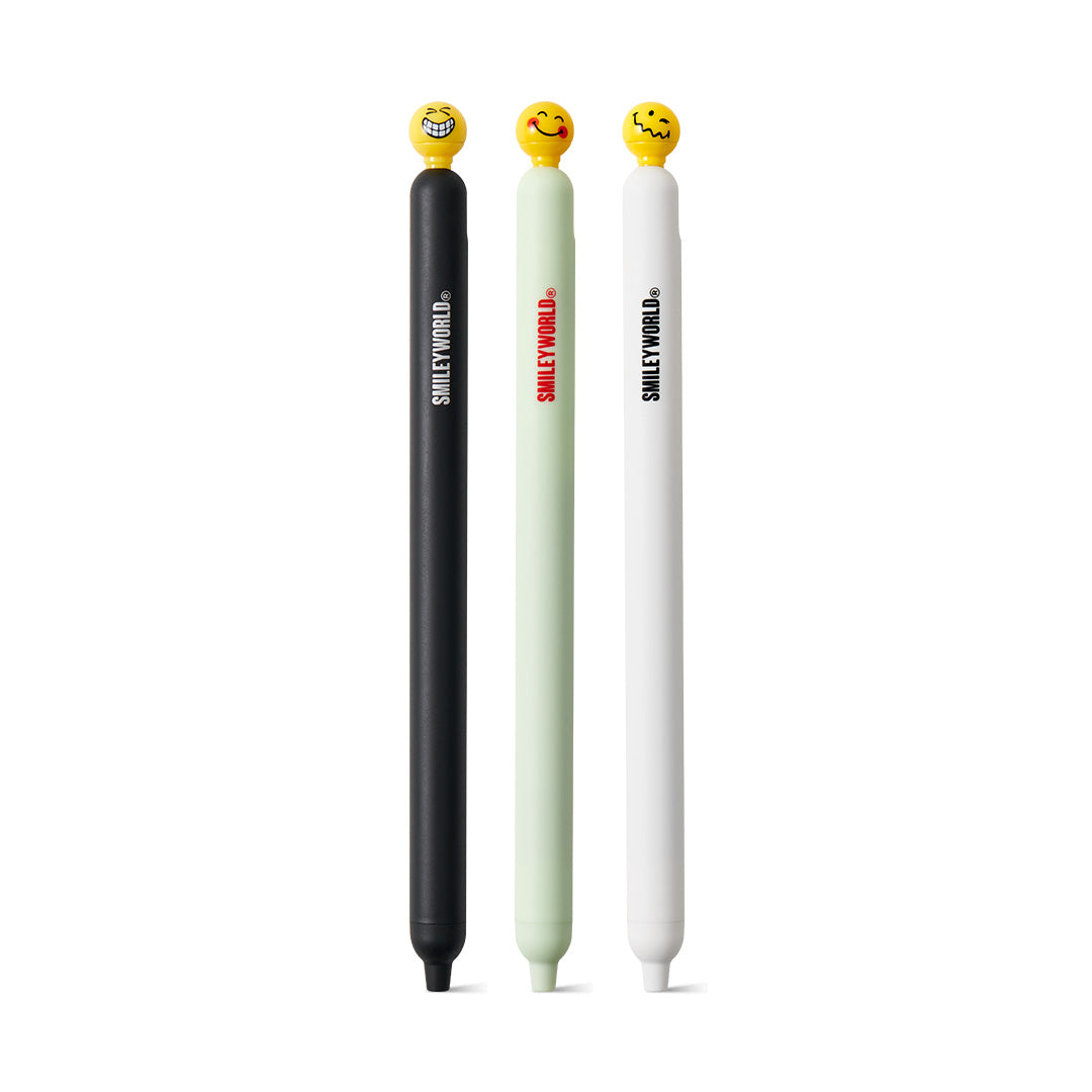 kaco♩⋆* Kaco Popup Smiley World Gel Pen - SCOOBOO - Kaco