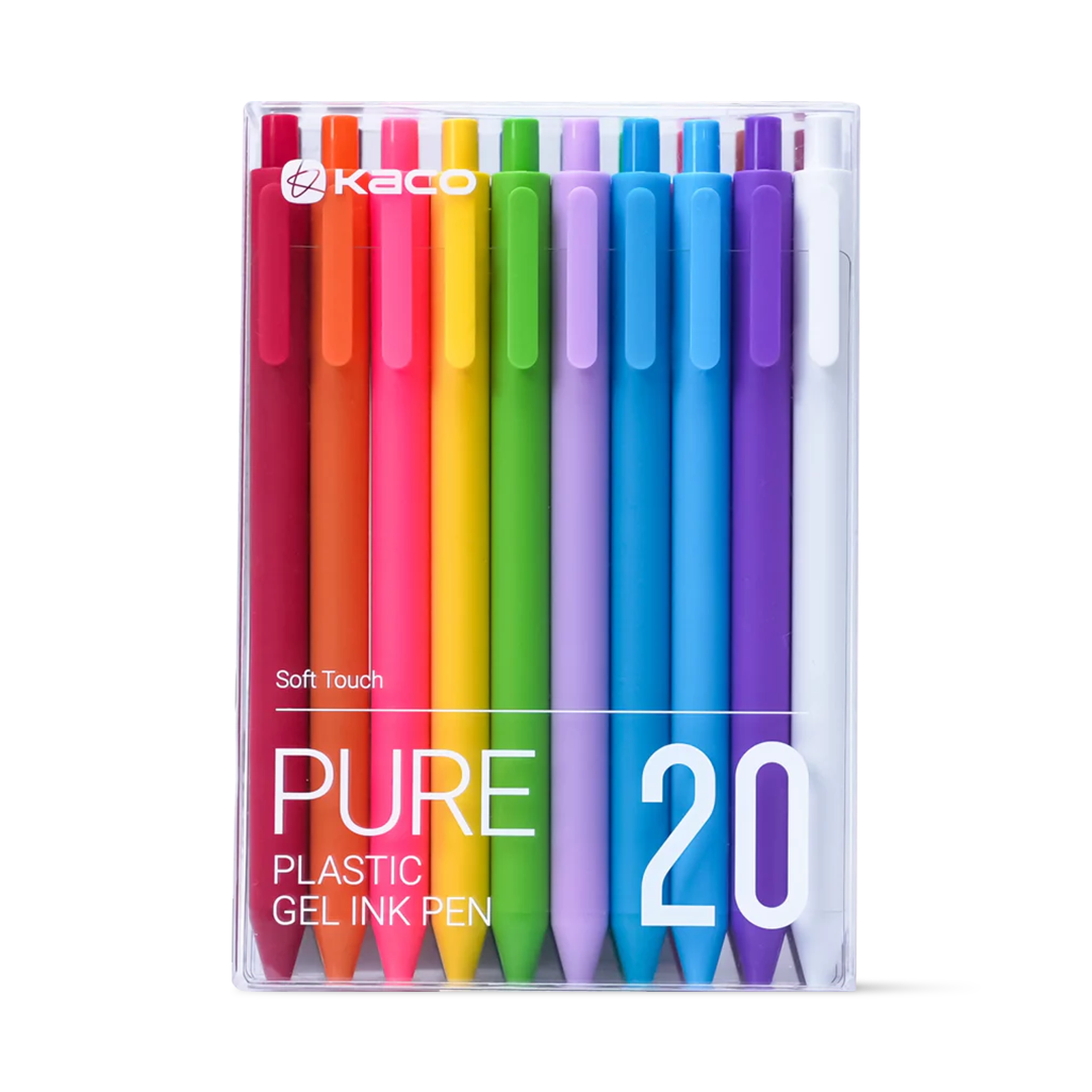 Kaco Pure Assorted colour Gel Pens SCOOBOO KACO