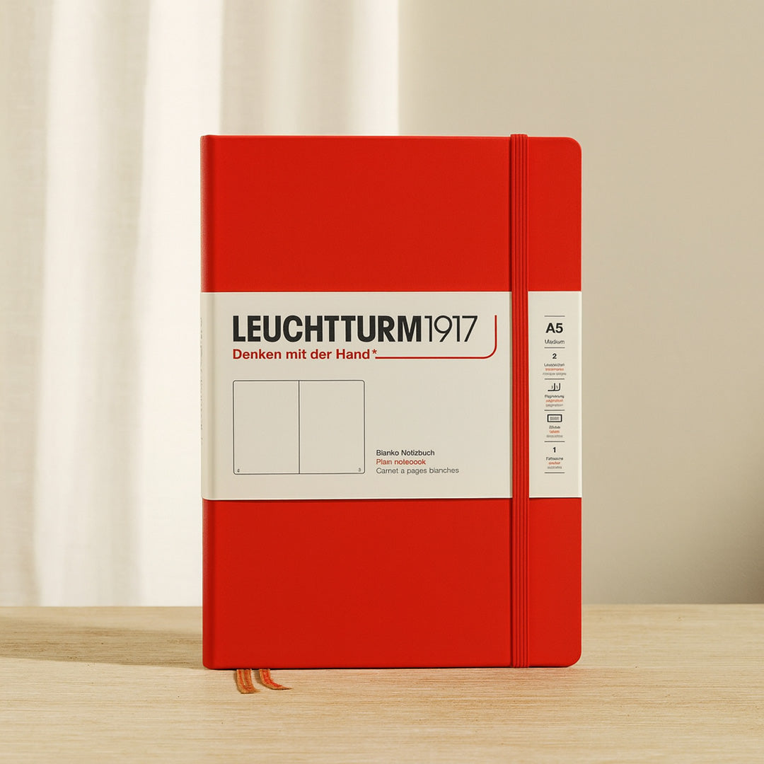 Leuchtturm Hardcover A5 Plain Notebook