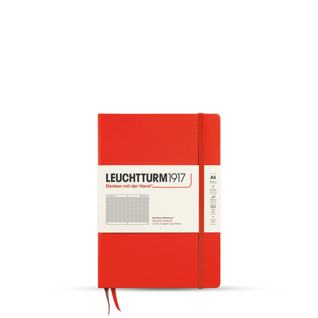 Leuchtturm Lobster Hardcover A5 Grid Notebook