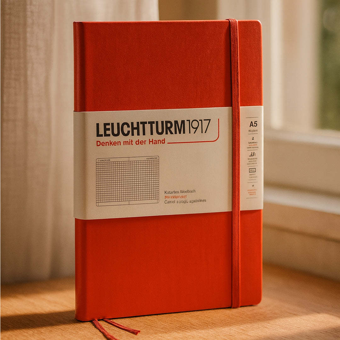 Leuchtturm Lobster Hardcover A5 Grid Notebook