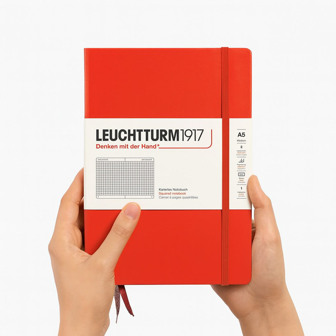 Leuchtturm Lobster Hardcover A5 Grid Notebook