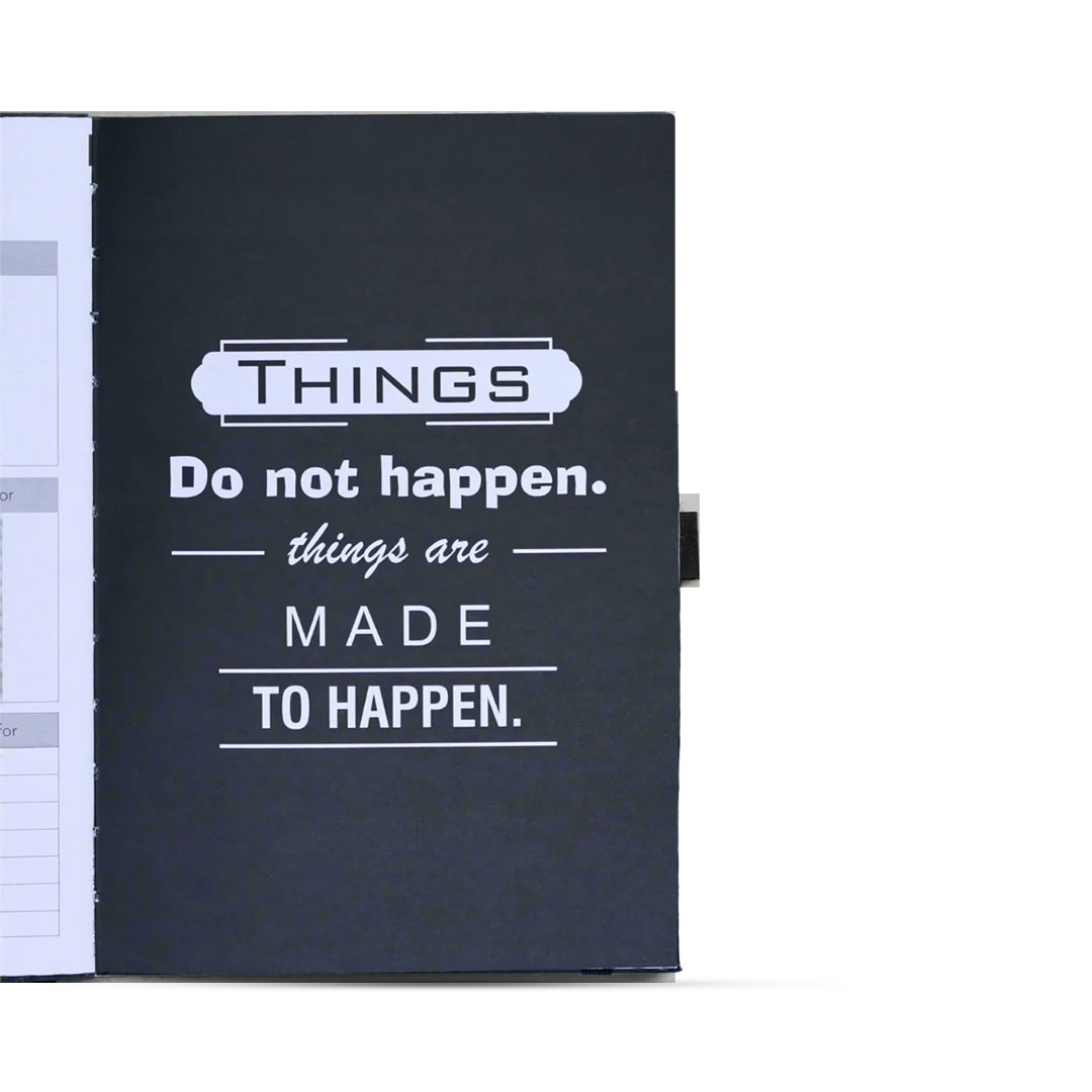 Lovely Store Carbon Fiber Weekly Planner