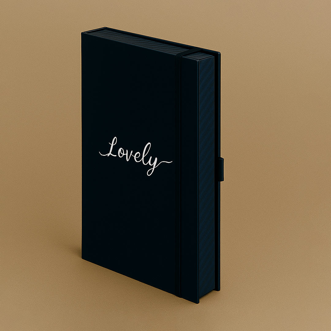 Lovely Store Carbon Fiber Weekly Planner