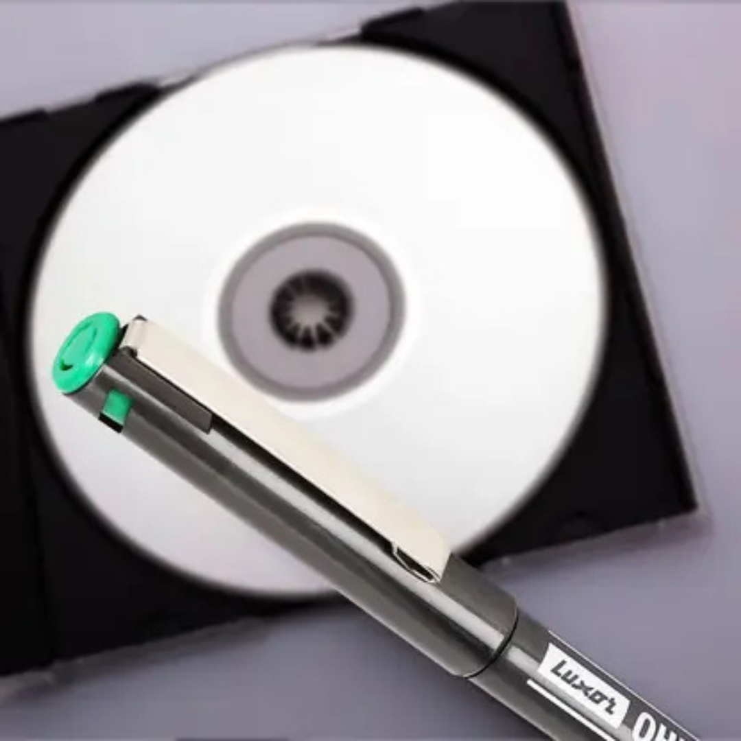 Luxor Multi-Utility OHP/ CD/ DVD Multicolor Marker Pack of 3-Per Pack 5 Markers