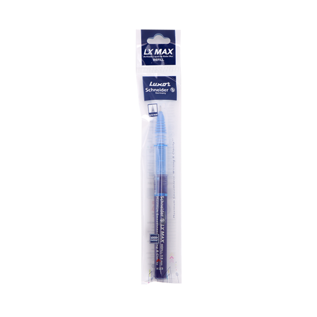 Luxor LX Max 0.5mm Refillable Liquid Ink Roller Pen