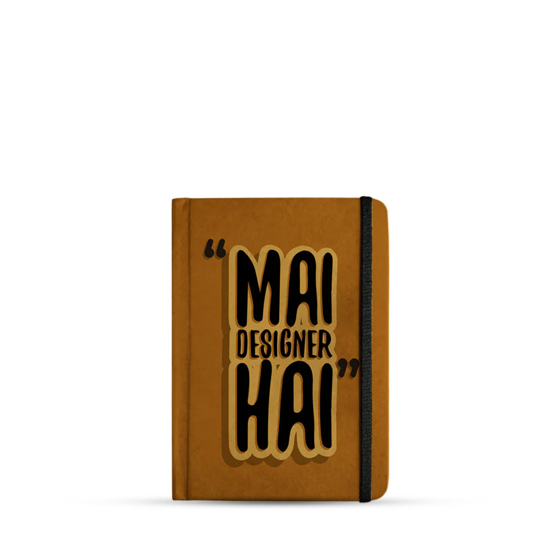 Mooch Handcrafted A5 Plain Notebook