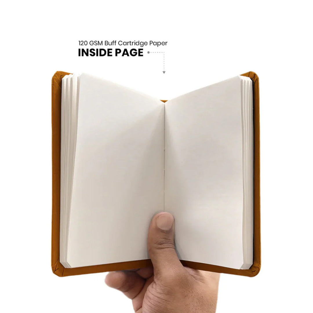 Mooch Handcrafted A5 Plain Notebook